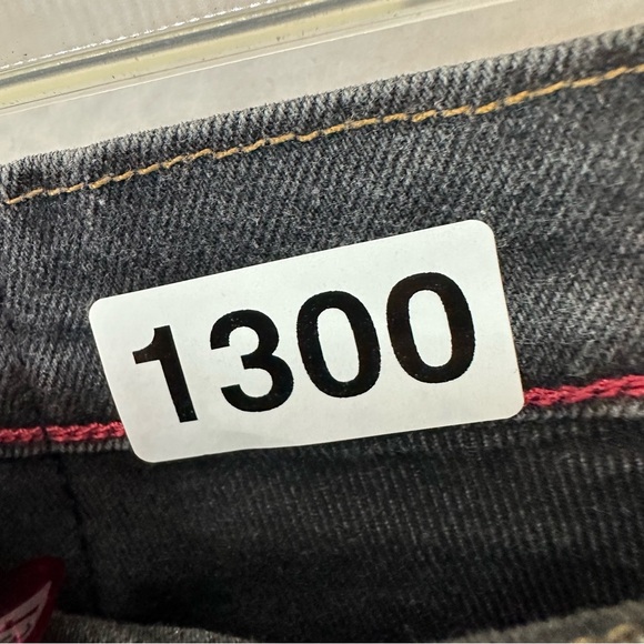 Levi’s Straight Fit Jeans High Waisted Womens 30 Black - Picture 10 of 10